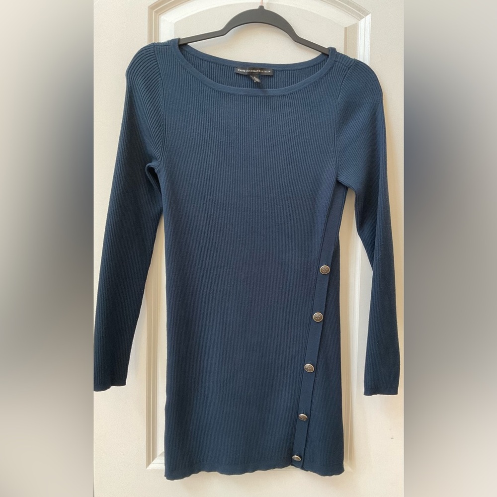 WHBM Rib Knit Sweater Dress